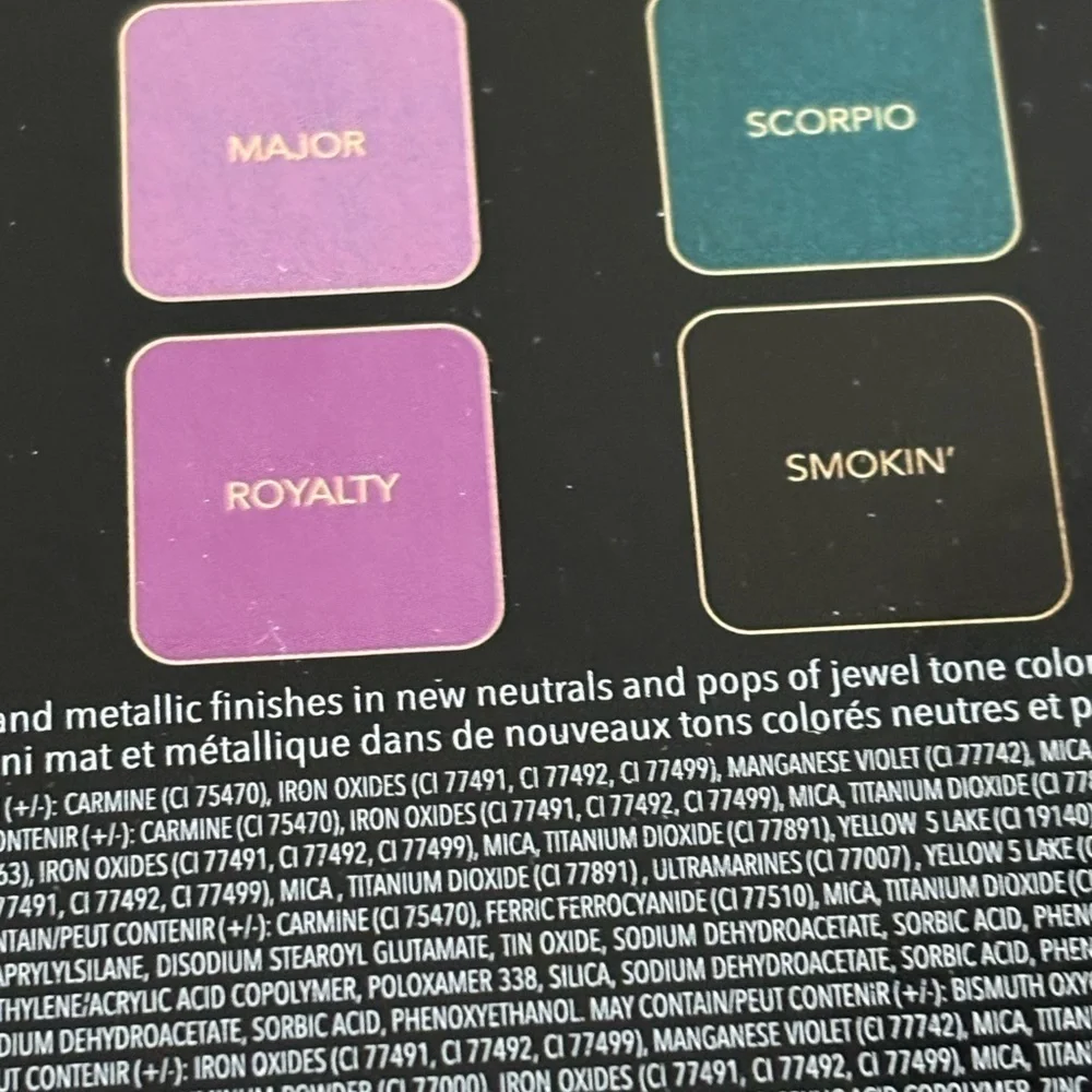 BUXOM x ASH K HOLM EYESHADOW PALETTE Brand new never opened